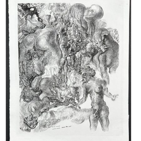 Litografía Dalí firmada La Femme Visible